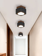 Multi Spot Square Ceiling Lamp