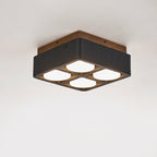 Multi Spot Square Ceiling Lamp