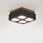 Multi Spot Square Ceiling Lamp