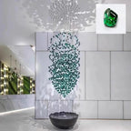 Multicolor Crystal Stone Electrolier Chandelier