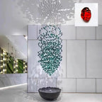 Multicolor Crystal Stone Electrolier Chandelier