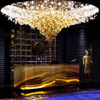 Multicolor Crystal Stone Electrolier Chandelier