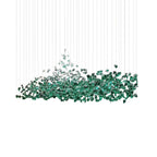 Multicolor Crystal Stone Electrolier Chandelier