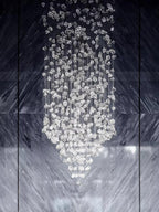 Multicolor Crystal Stone Electrolier Chandelier