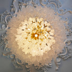 Murano Pink Glass Ceiling light Ceiling Light