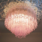 Murano Pink Glass Ceiling light Ceiling Light