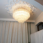 Murano Pink Glass Ceiling light Ceiling Light