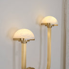 Mushroom Alabaster Wall light fixture Wall Lamp