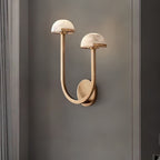 Mushroom Alabaster Wall light fixture Wall Lamp