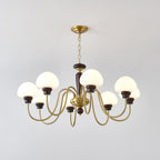 Mushroom Cap Gasolier Chandelier