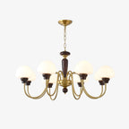 Mushroom Cap Gasolier Chandelier