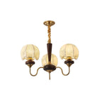 Mushroom Fabric Pendant light Chandelier