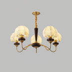 Mushroom Fabric Pendant light Chandelier