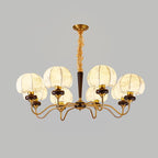 Mushroom Fabric Pendant light Chandelier