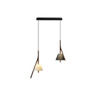 Nanzhi Wood Droplight Pendant Lamp