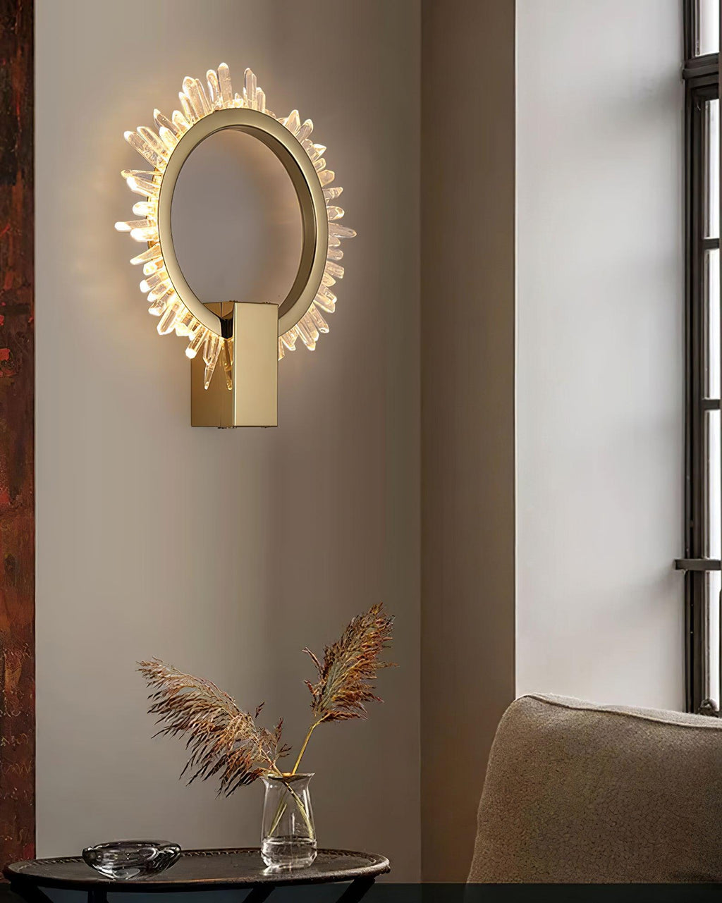 Natural Crystal Wall sconce Wall Lamp