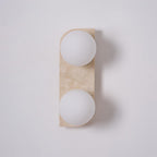 Elysian Travertine Wall Light