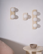 Elysian Travertine Wall Light