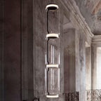 Cylindrical Glass Pendant Light