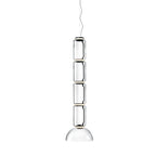 Cylindrical Glass Pendant Light