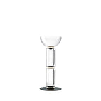 Bamboo Glass Floor Lamp