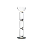 Bamboo Glass Floor Lamp