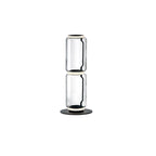 Bamboo Glass Floor Lamp
