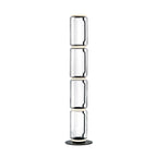 Bamboo Glass Floor Lamp