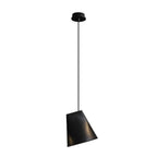 Nordic Tilted Wood Pendant Light
