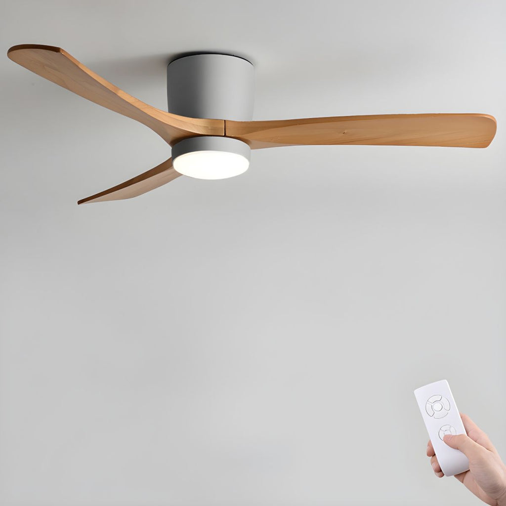 Nordic Wooden 42"/48" Ceiling fixture Ceiling Fan Light