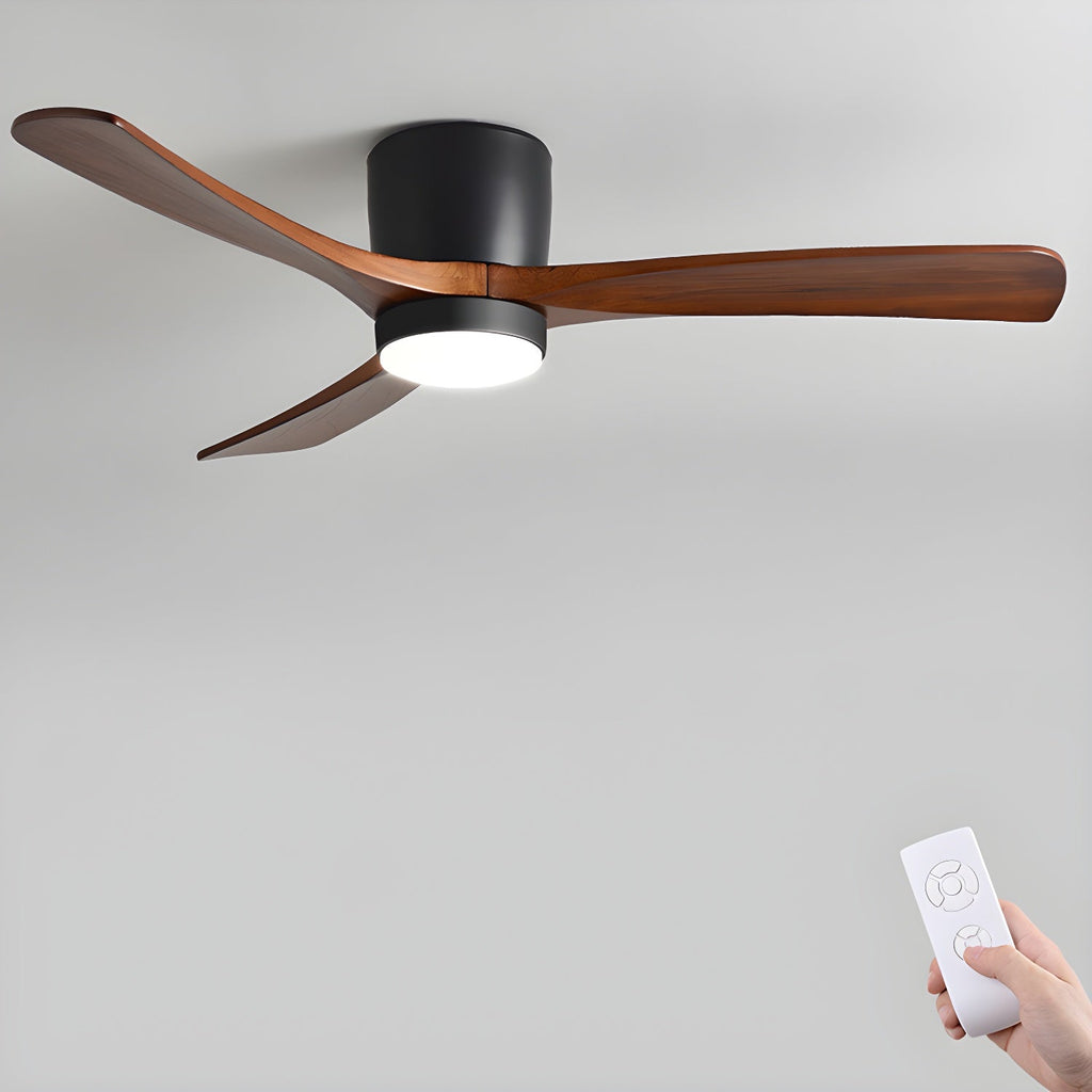 Nordic Wooden 42"/48" Ceiling fixture Ceiling Fan Light