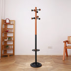 Nordic Wooden Coat Rack
