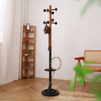 Nordic Wooden Coat Rack