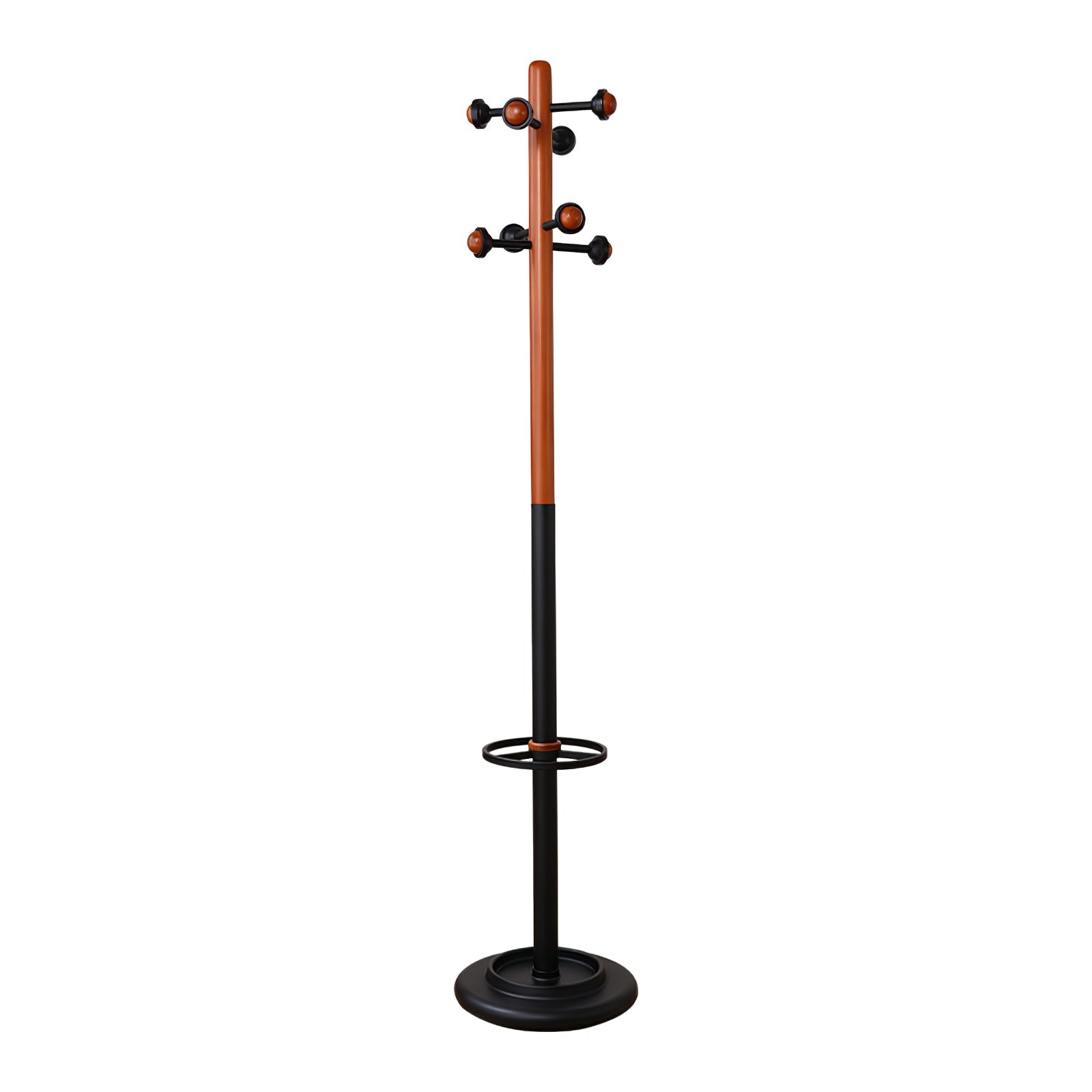 Nordic Wooden Coat Rack