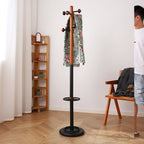 Nordic Wooden Coat Rack