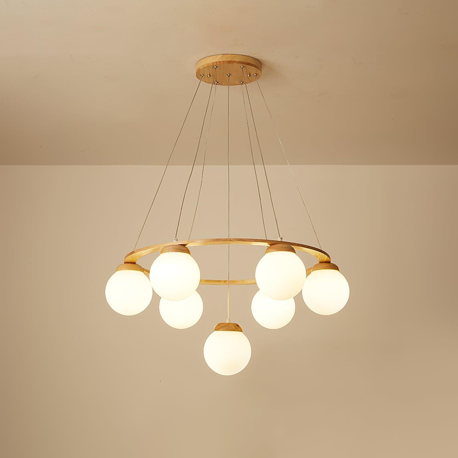 Miira Wood Ceiling fixture Chandelier