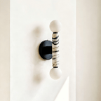 Obelisk Orb Sconce