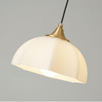 Octagonal Glass Bowl Ceiling fixture Chandelier