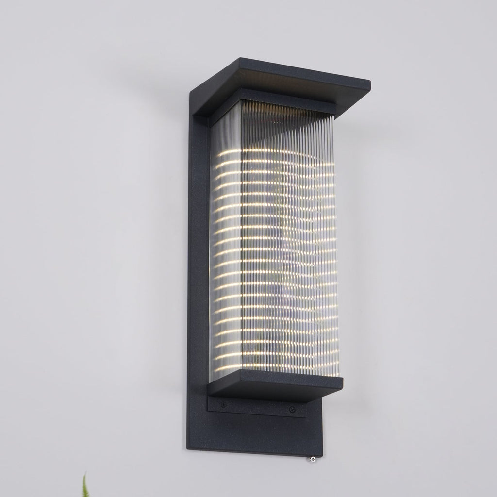 Oleron Box Outdoor Solar Lamp bracket Wall Lamp