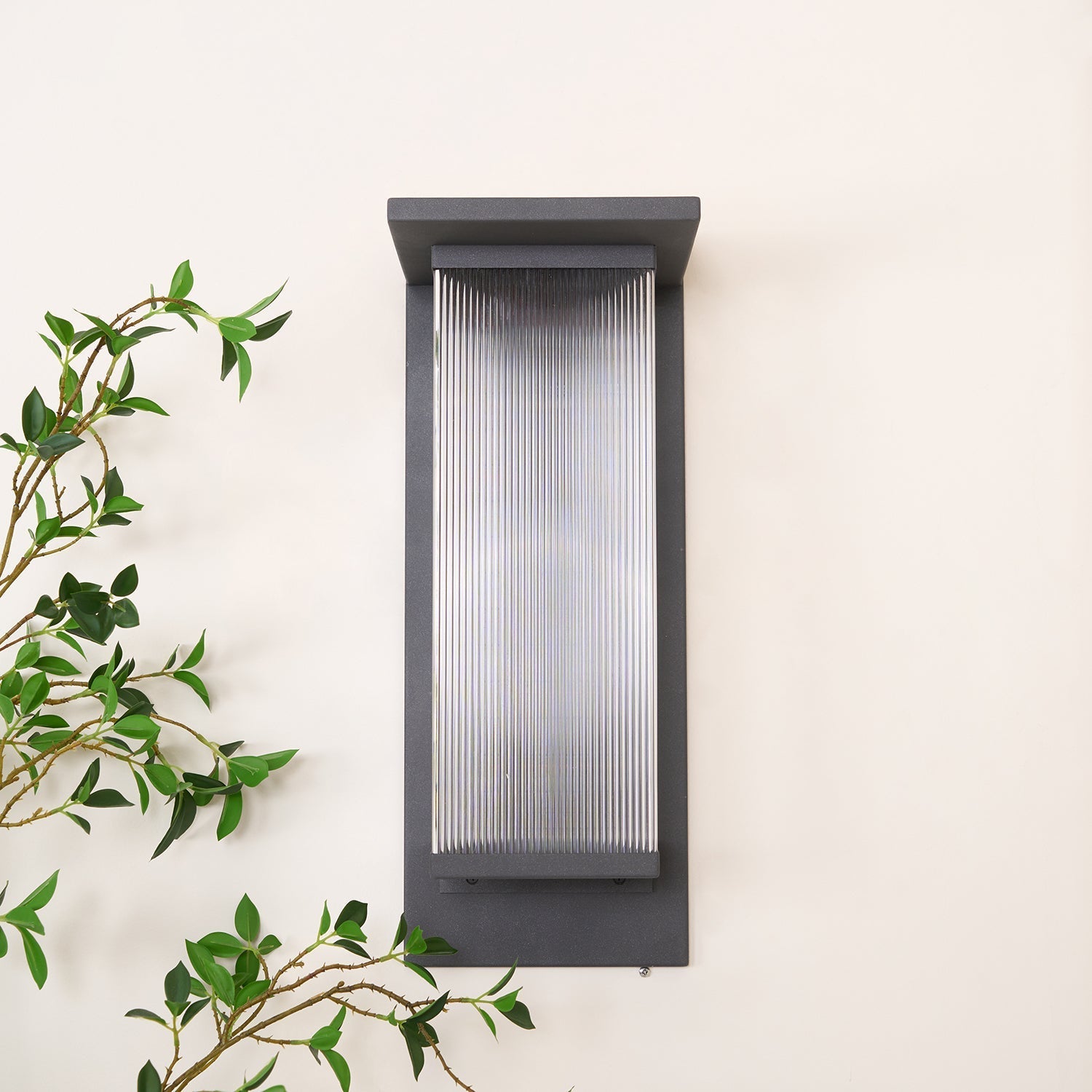 Oleron Box Outdoor Solar Lamp bracket Wall Lamp