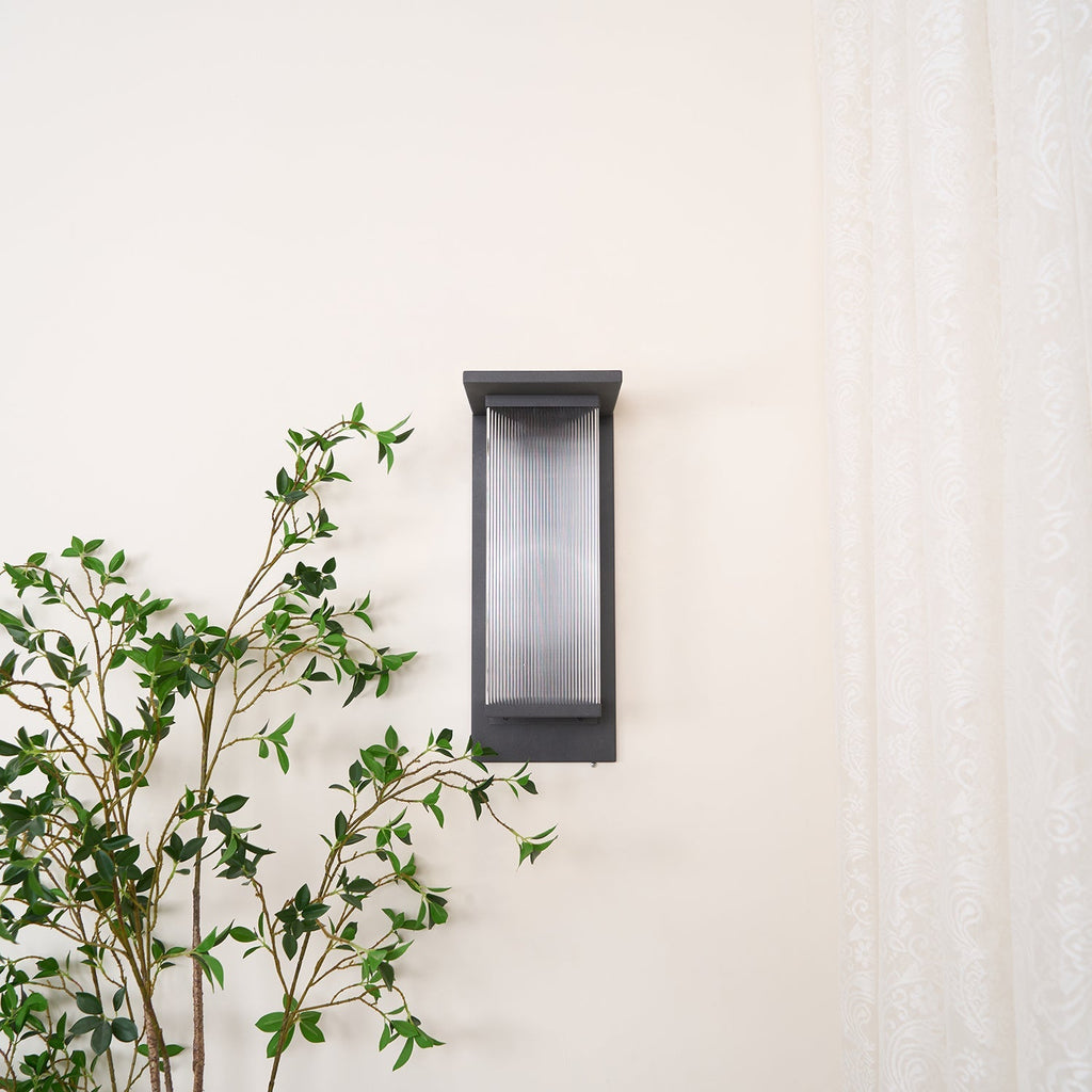 Oleron Box Outdoor Solar Lamp bracket Wall Lamp