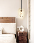 Onda Travertine Pendant Light