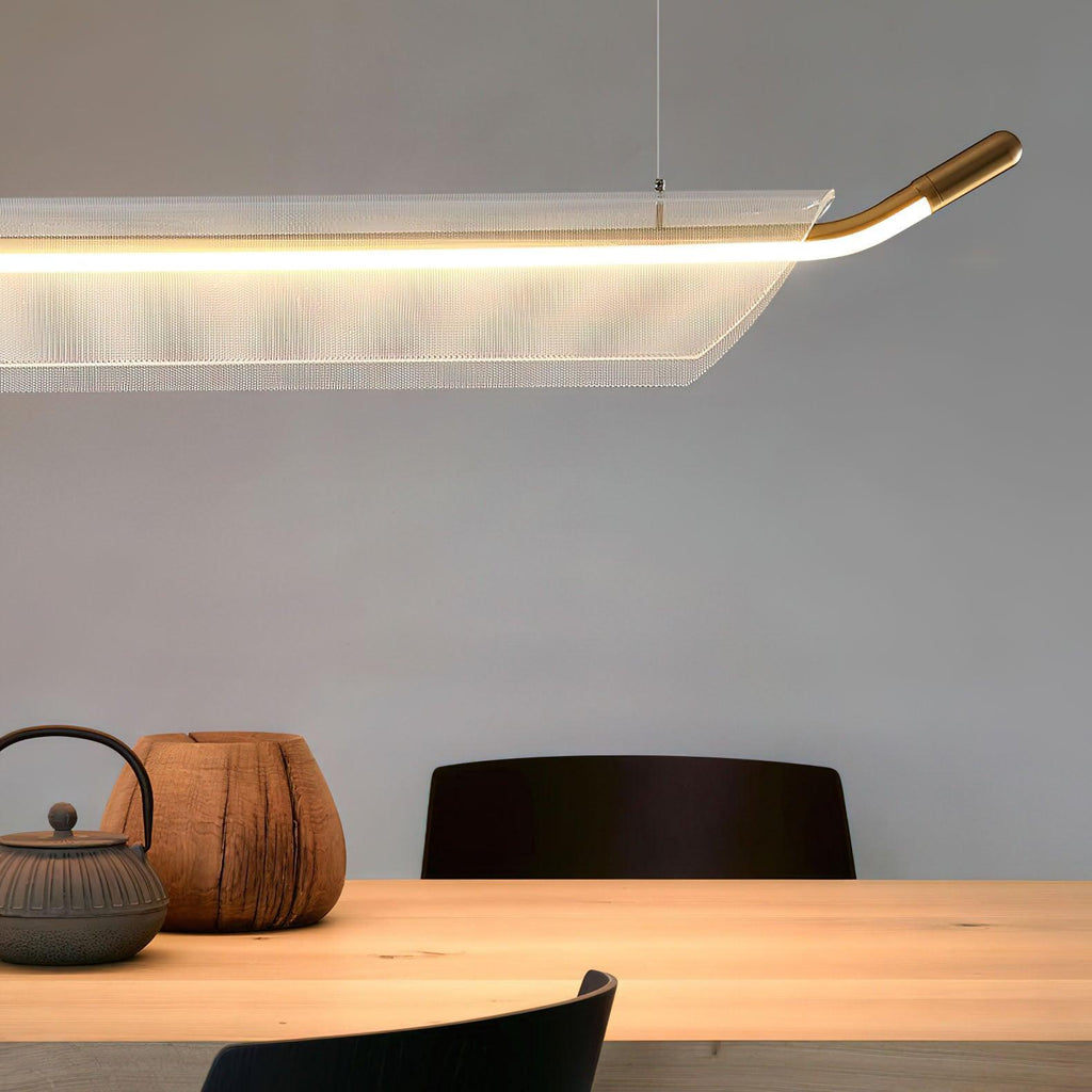 One Word Acrylic Hanging light Pendant Light