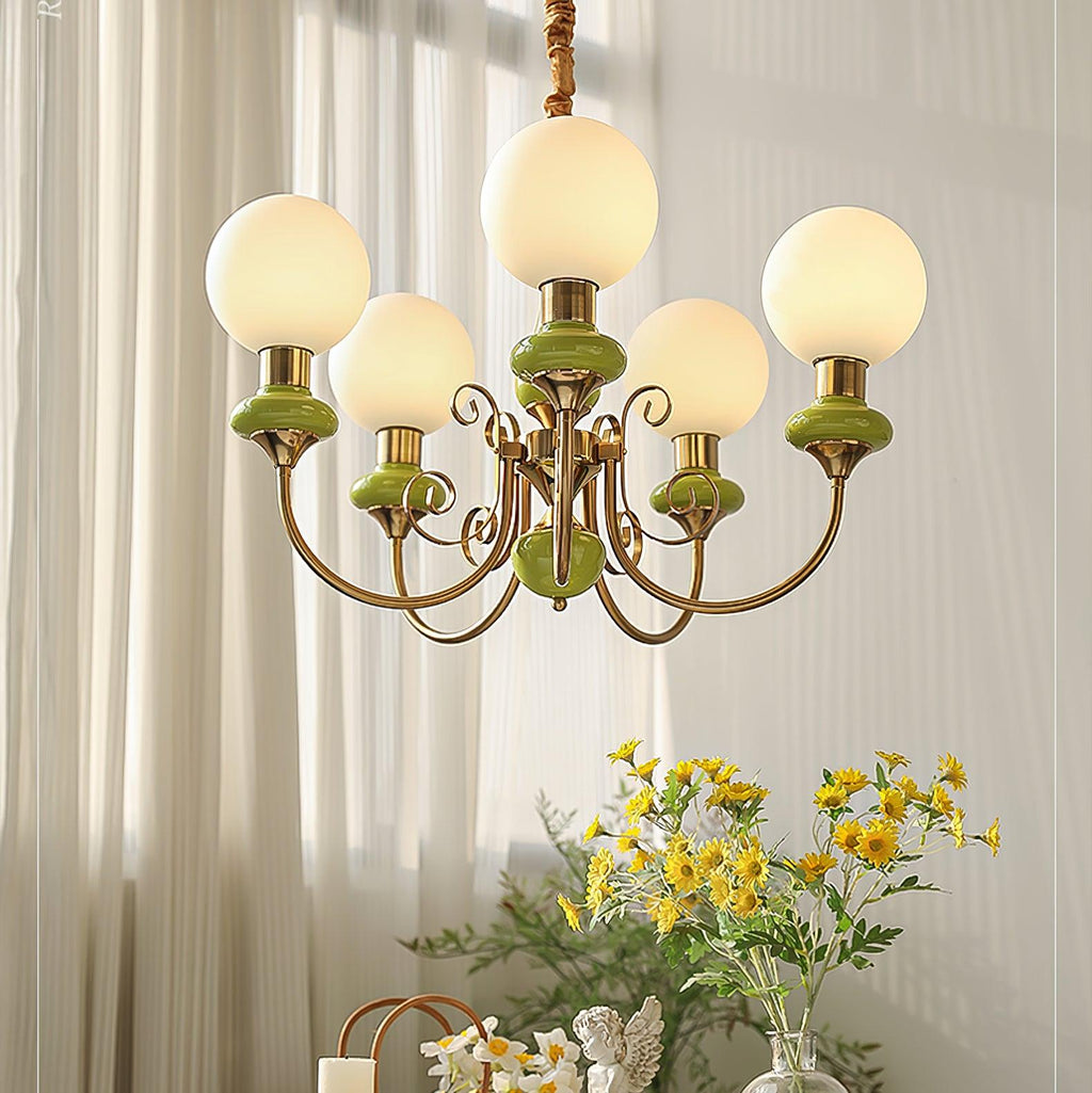 Onyx Gasolier Chandelier