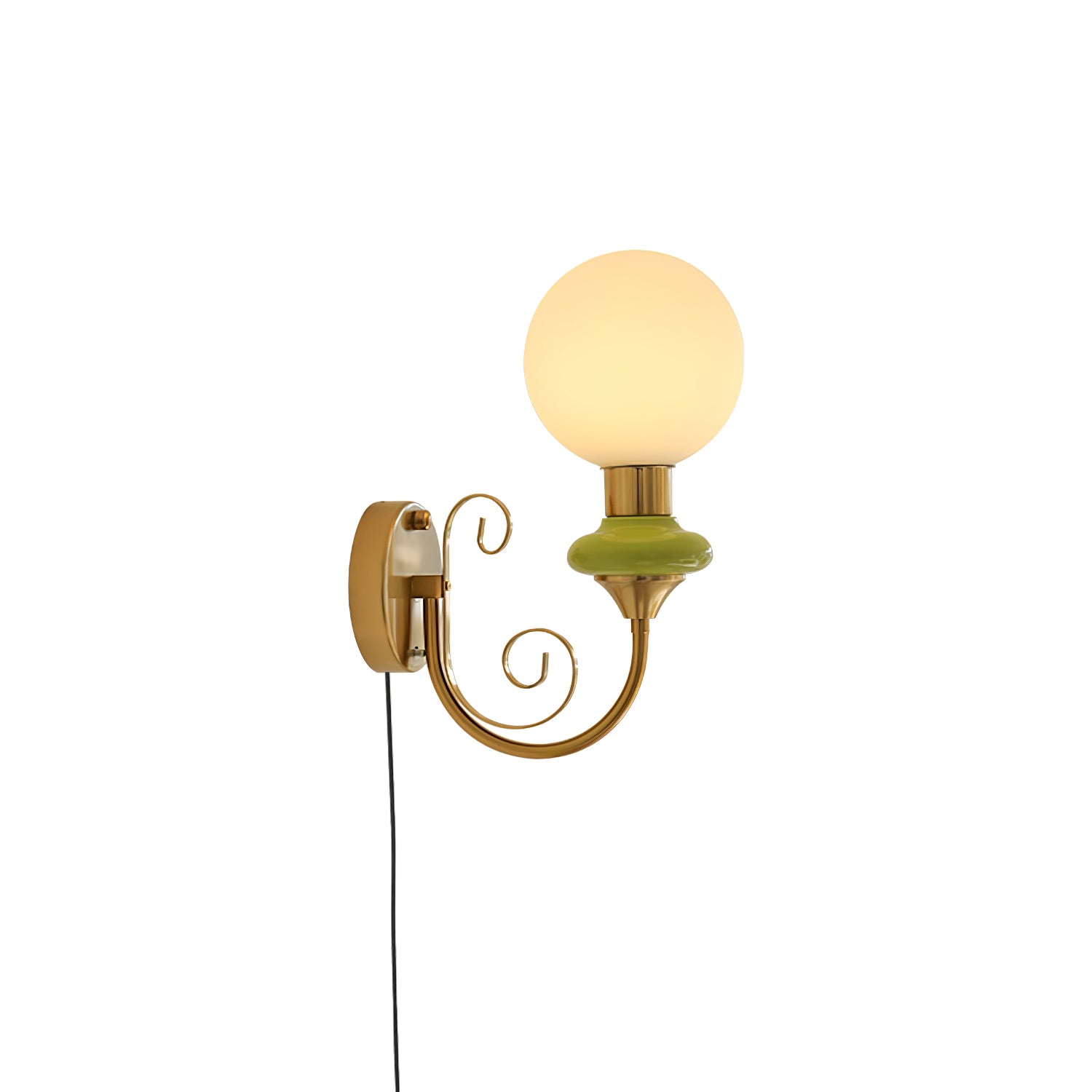 Onyx Plug-in Wall Lamp