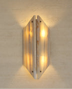 Onyxa Crest Alabaster Wall Lamp