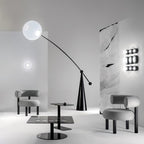 Opal Arc Floor-standing Lamp Floor Lamp