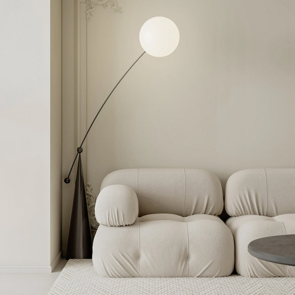 Opal Arc Floor-standing Lamp Floor Lamp