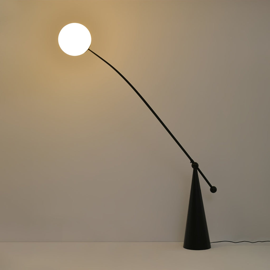 Opal Arc Floor-standing Lamp Floor Lamp