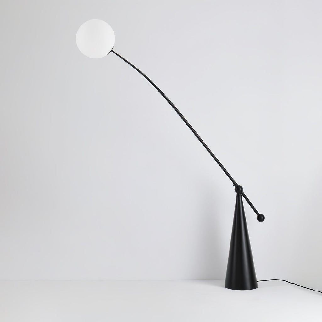 Opal Arc Floor-standing Lamp Floor Lamp